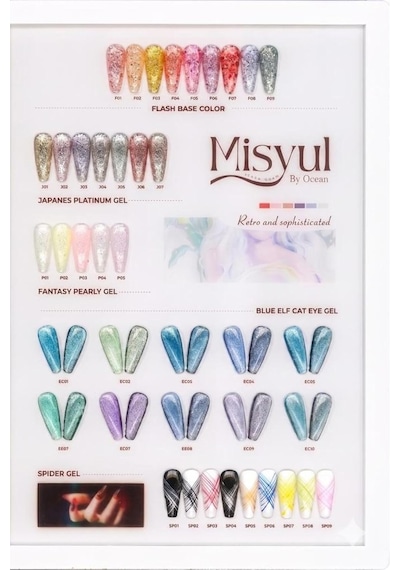 Color Gel Polish, 15 Ml, Blue Cat Eye