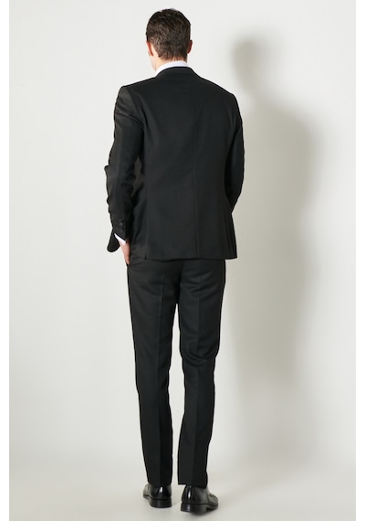 Ac&Co / Altınyıldız Classics Slim Fit Desenli Klasik Smokin Takım Siyah (538463578)