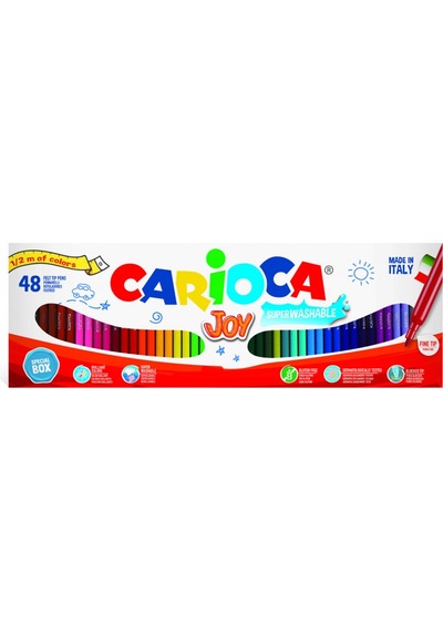 Carioca Joy Yıkanabilir Keçeli Kalem 48'li