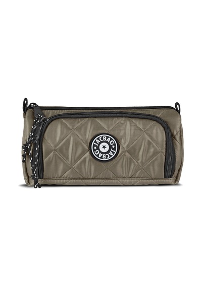 Jacbag Prime Xl Soft-çift Bölmeli Kapitone Kalemkutu Prime Xl Soft-vizon renkli