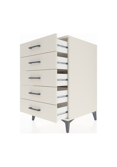 Kronos Komodin 5 Çekmeceli 60x59x96 Aytaşı-aytaşı Aytaşı