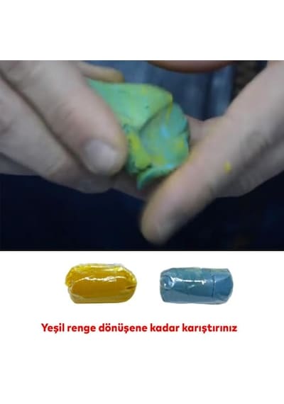 Badem10 Metal Plastik Seramik Çelik 404 Yapıştırıcı Doldurur İşlenir Boyanabilir Güçlü Yapıştırıcı Hamur