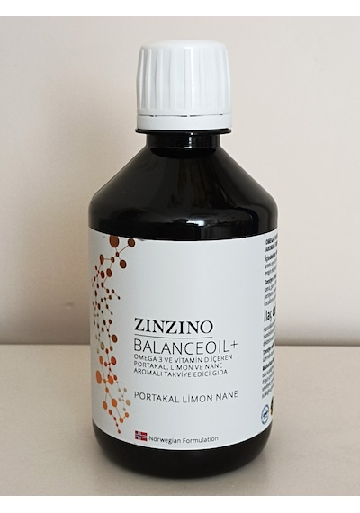 Zinzino Balance Oil+ Omega 3 Gıda Takviyesi 300 ML