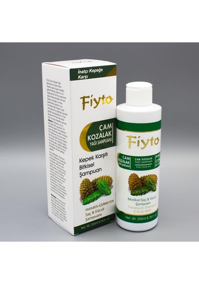 Fiyto Çam Kozalaklı Saç ve Vücut Şampuan 250 ML