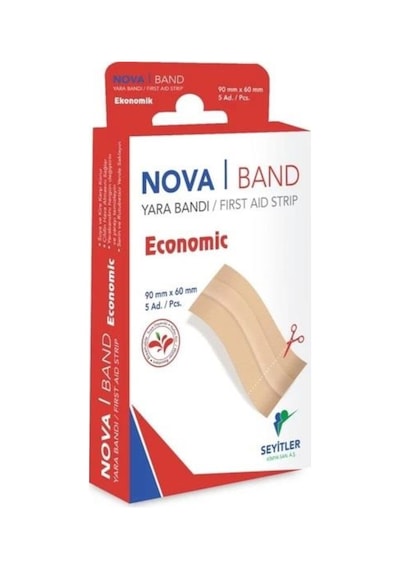 Nova Band Kes Kullan Yara Bandı 5 Adet 1 Kutu