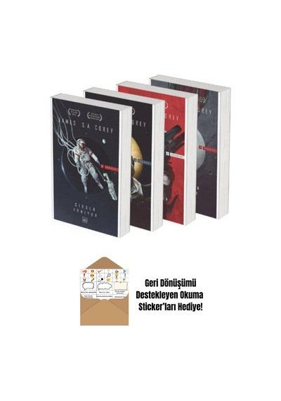 Enginlik Serisi 4 Kitap Takım + Okuma Sticker'ları