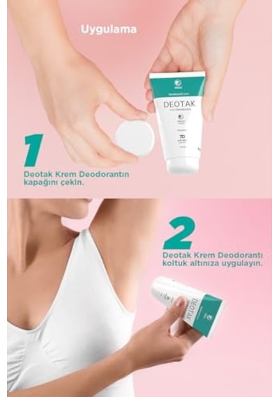 Mentol Ferahlığı 7 Güne Kadar Etkili Krem Deodorant 35 Ml