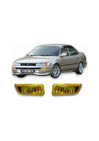 Toyota Corolla Uyumlu Efsane Kasa Sis Farı Sarı - Halojen Ampül