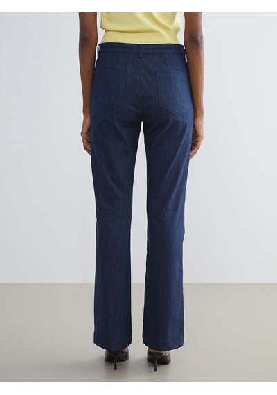 Lcw Vision Mavi Flare Kadın Jean Pantolon