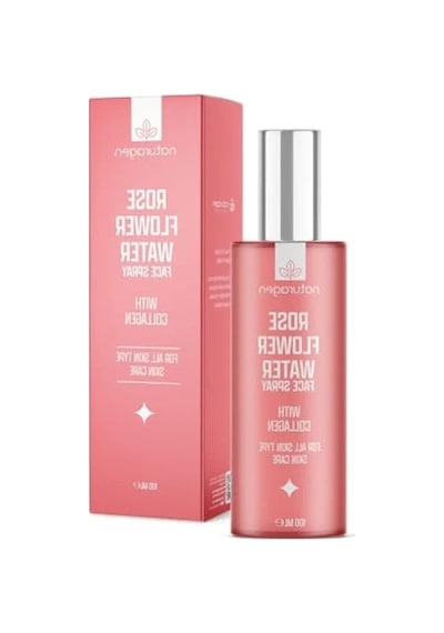 Kolajen İçeren Gül Suyu Yüz Spreyi, 100ml