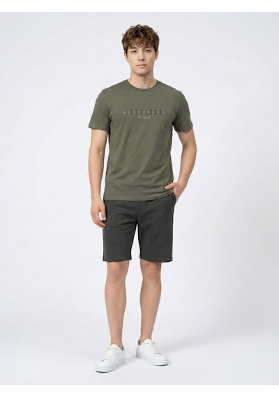 LOFT Regular Fit Erkek Tshirt K.kol Lf2041024 Q1.v1 Haki LOFT Regular Fit Erkek Tshirt K.kol Lf2041024 Q1.v1 Haki
