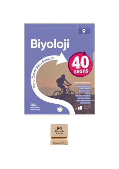 Okyanus 9. Sınıf 40 Seans Biyoloji Konu Özetli Soru Bankası + Telefon Standı