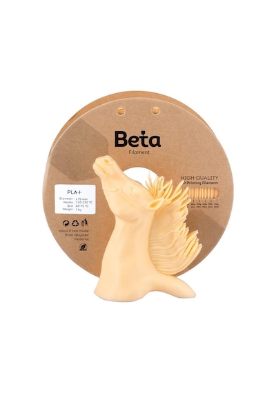 Beta Pla+ Filament Cream