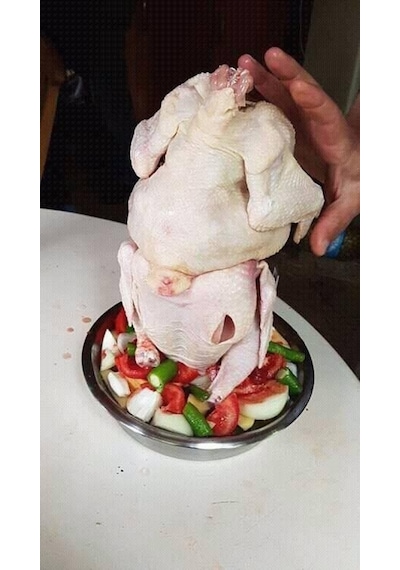 Cam Kapaklı Tenekede Tavuk Seti Takım