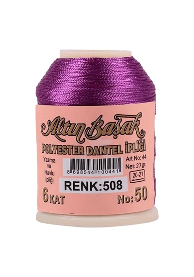 3 Adet Altınbaşak Oya Ve Dantel İpi 20 Gr - Royaleks - No: 858 - 508 - 008 Çok Renkli