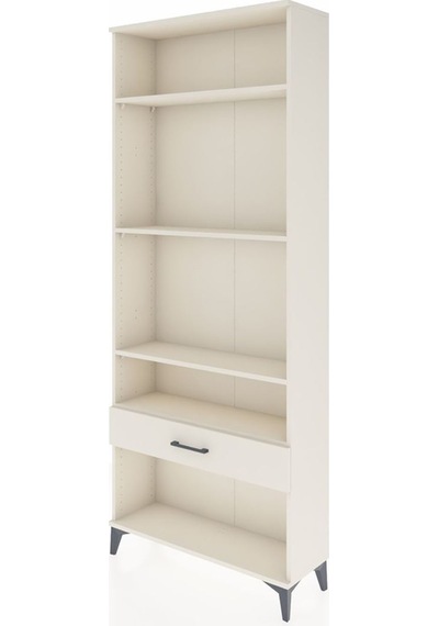Arges Dolap 4 Raflı Tek Çekmeceli 88x30x221 Aytaşı-aytaşı Aytası