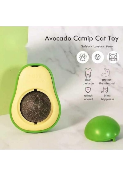 Neo Market Avakado Kedi Naneli Catnip Yalama Oyun Topu