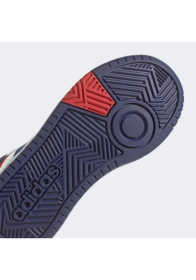 Adidas Sportswear Hoops 3.0 Mid Çocuk Beyaz Spor Ayakkabı Düz Gz9647 Beyaz