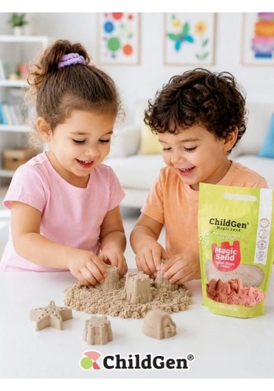 Childgen Doğal Oyun Kumu Refill Paket 907gr - Sarı