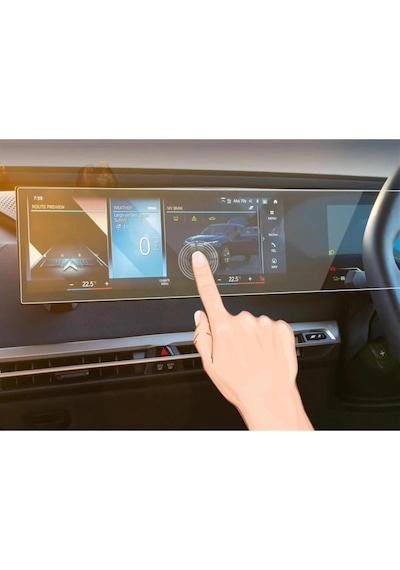 Bmw İx Mat Ekran Koruyucu Şeffaf Tam Kaplama Tek Parça