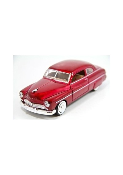 Motomax Kırmızı 1949 Mercury Coupe 1/24 Die Cast Model Araç