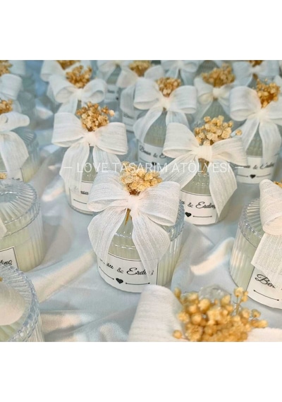 Bernami Mumluk Şamdanpinterest 10 Adet Kutulu Mika Şekerlik Mum Söz, Nişan, Nikah, Mevlüt, Doğum Günü, Düğün Hediyelik Diğer