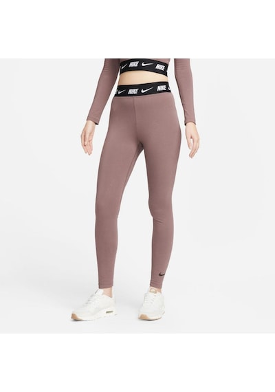 Nike Sportswear Club High-waisted Kadın Kahverengi Tayt Kahverengi