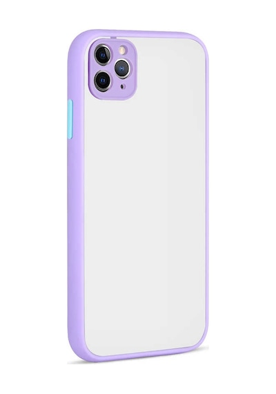 Zore İphone 11 Pro Max Uyumlu Ogaa Hux Kılıf-lila