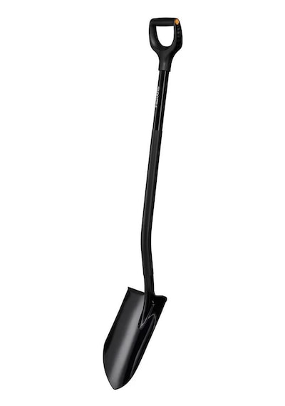 Fiskars 1066709 Ergonomik Pro Sivri Uçlu Ağır İş Küreği Xl