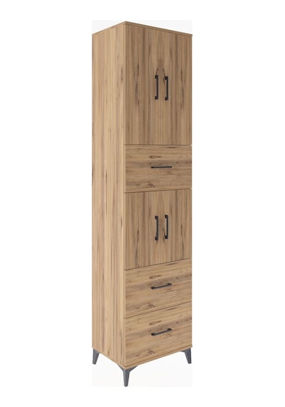 Hyperion Dolap 3 Raflı 3 Çekmeceli 4 Kapaklı 60x44x243 Çam-çam Çam Hyperion Dolap 3 Raflı 3 Çekmeceli 4 Kapaklı 60x44x243 Çam-çam Çam