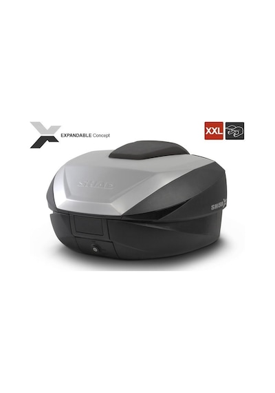 Shad Sh59x Arka Çanta Alüminyum Kapaklı Genişleyebilen Model