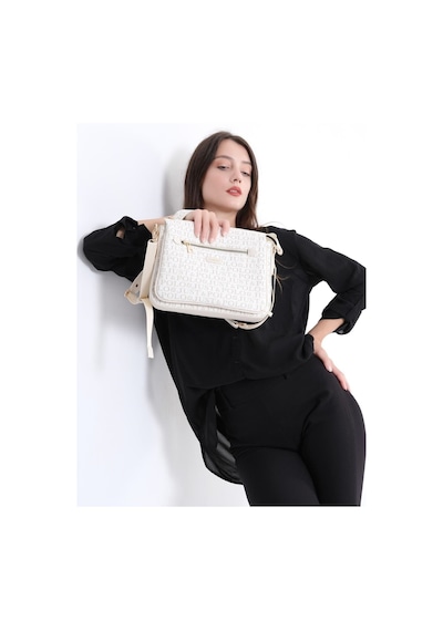 Just Polo Kadın Çapraz Ve Omuz Çantası 2068mh Krem 61881362