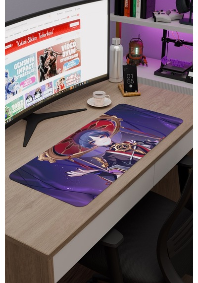 Wanderer Genshin Impact Anime Gacha V1 - 70x30 Xl Gaming Mouse Pad Fare Altlığı
