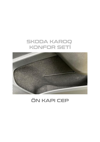 Graficar Design Skoda Karoq Konfor Seti Eşya Saklama Cepleri İçin Kumaş Kaplama Ses I Zolasyon Amaçli Ürün 2022 Sonrası Makyajlı Graficar Design Skoda Karoq Konfor Seti Eşya Saklama Cepleri İçin Kumaş Kaplama Ses I Zolasyon Amaçli Ürün 2022 Sonrası Makyajlı