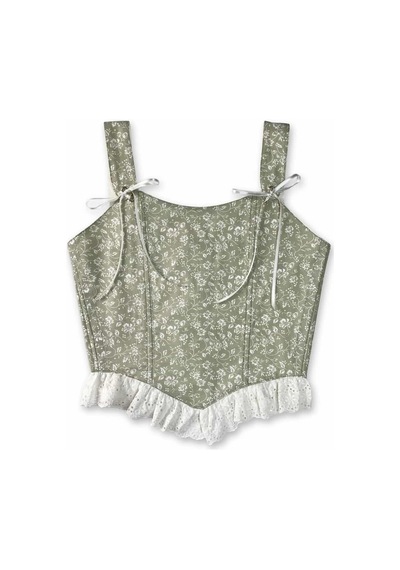 L'aura Corset Çağla Rengi Bayan Korse Büstiyer