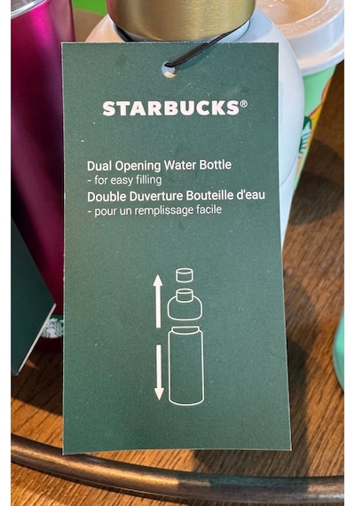 Starbucks Paslanmaz Çelik Şişe Turkuaz 473ml Turkuaz