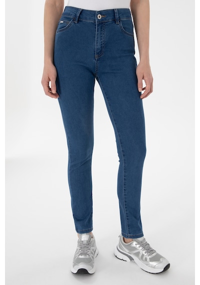 U.S. Polo Assn. Kadın Mavi Toothpick Fit Jean Pantolon 50299383-DN0022
