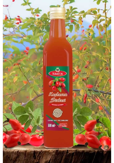 Nahita % 100 Doğal Katkısız Kuşburnu Sirkesi 500 ML