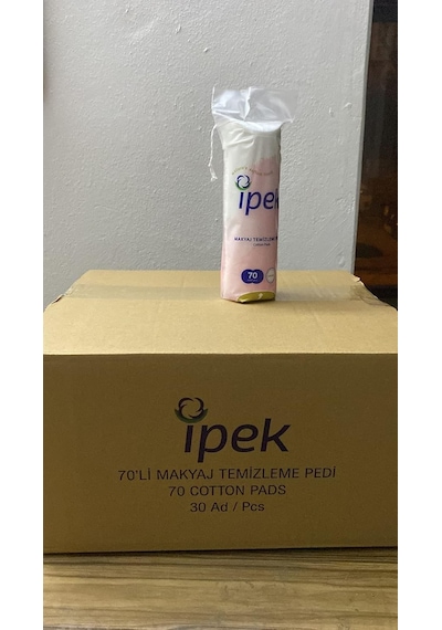 Makyaj Temizleme Pamuğu 70 Adet X 30 Paket