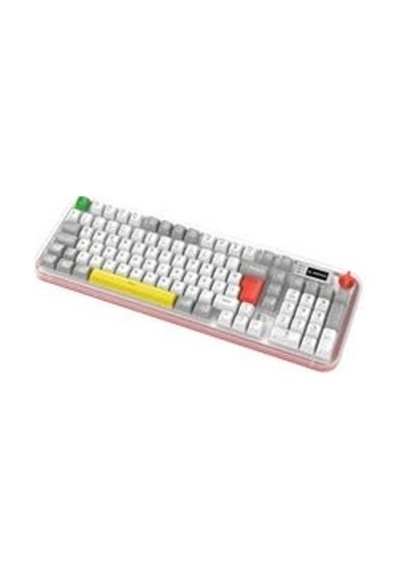 Rampage Reflect 99 Sessiz Beyaz - Gri Rgb Q Membrane Oyuncu Klavyesi Kdo