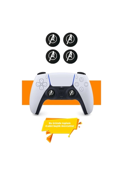 Ps3, Ps4, Ps5, Xbox Uyumlu Analog Stick Koruyucu - Clt-49 - 4 Lü Set