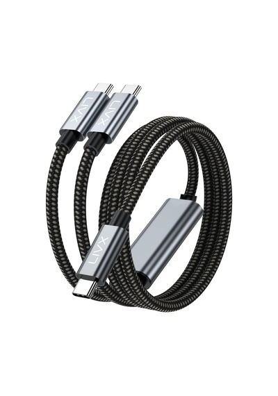 100w Çift Uçlu Type-c Pd Şarj Ve Veri Kablosu E-mark Chip, 1,5 Metre, Çift Cihaz Şarj Desteği 2