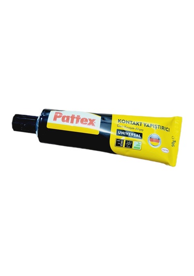 Pattex Kontakt Yapıştırıcı 50g Deri, Kauçuk, Ahşap, Metal, Keçe Ve Mantar Yüzeyler İçin Güçlü Yapı