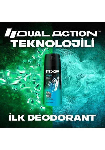 Axe Erkek Deodorant Sprey Ice Chill 150 Ml