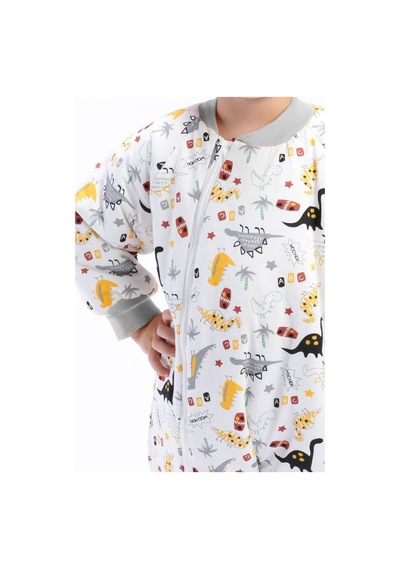 Babyhola 2.5 Tog Yorgan Gerektirmeyen Kalın Elyaf Dolgulu Çocuk Uyku Tulumu Pamuk Astarlı Unisex 6020 Siyah