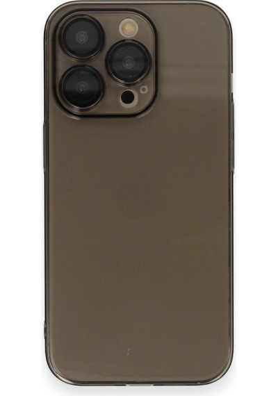 Apple  Uyumlu  iPhone 13 Pro Kılıf Armada Lensli Kapak - Siyah,