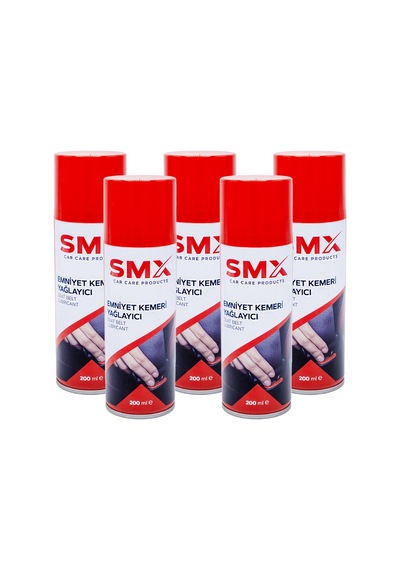 Emniyet Kemeri Yağlayıcı 200 Ml 5 Adet