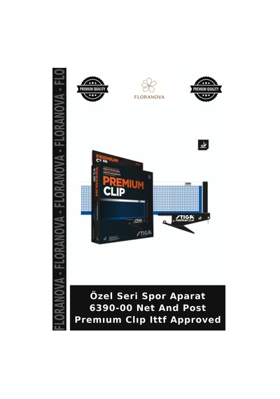 Özel Seri Spor Aparat 6390-00 Net And Post Premıum Clıp Ittf Approved Belirtilmemiş