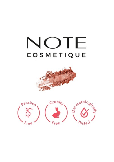 Cosmetics Baked Blusher 06 Hot Rose Işıltılı Fırınlanmış Toz Allık Çok Renkli