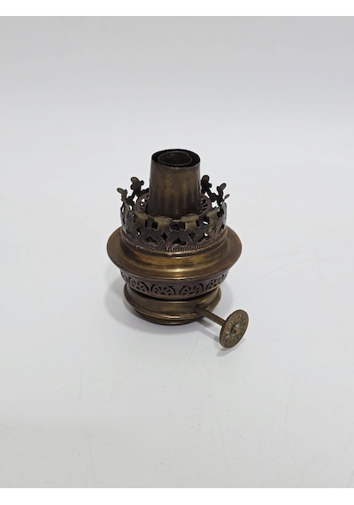 Antika Gaz Lambası Mekanizma Başlığı 027 Altın